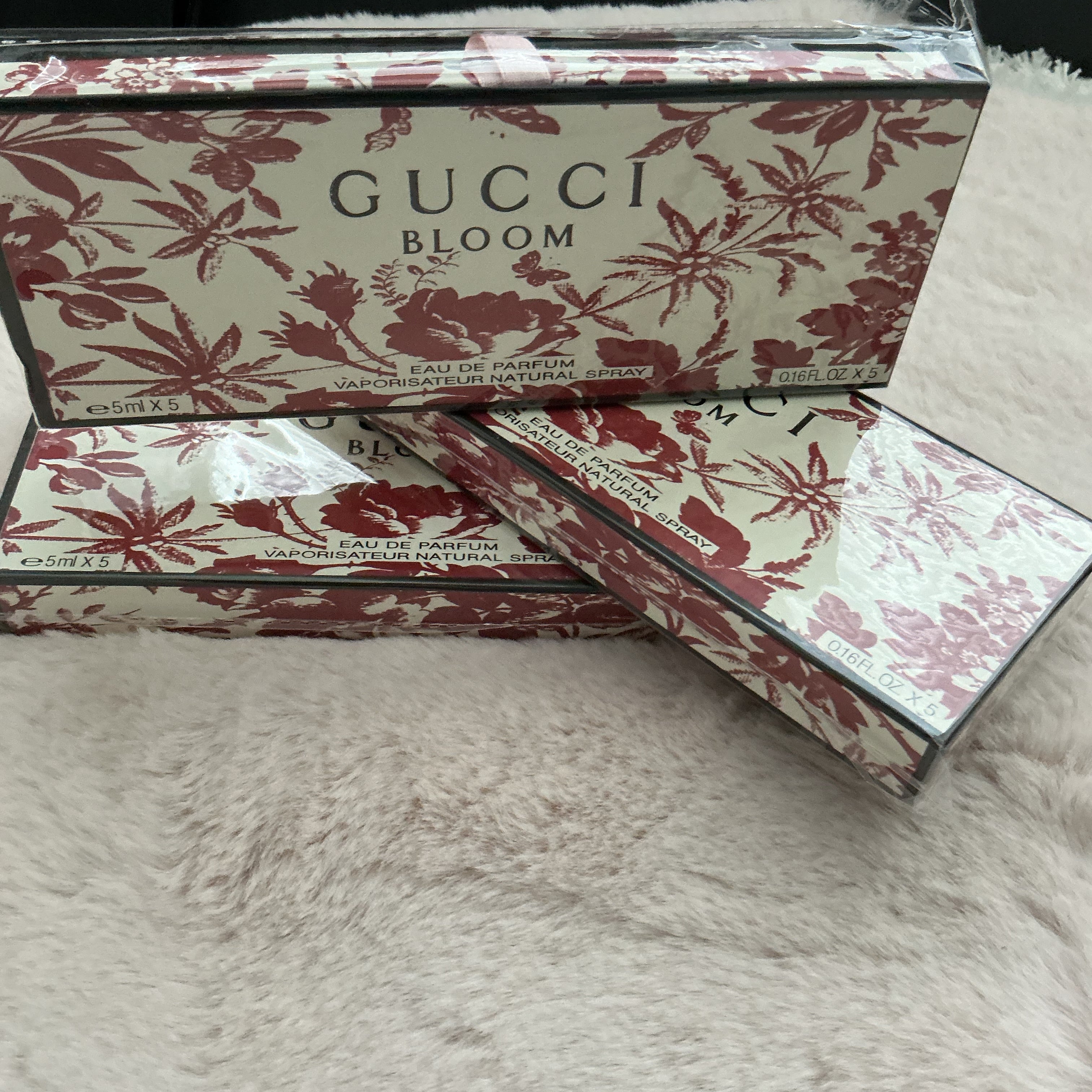 GUCCI BLOOM 5 PIECE PERFUME SET