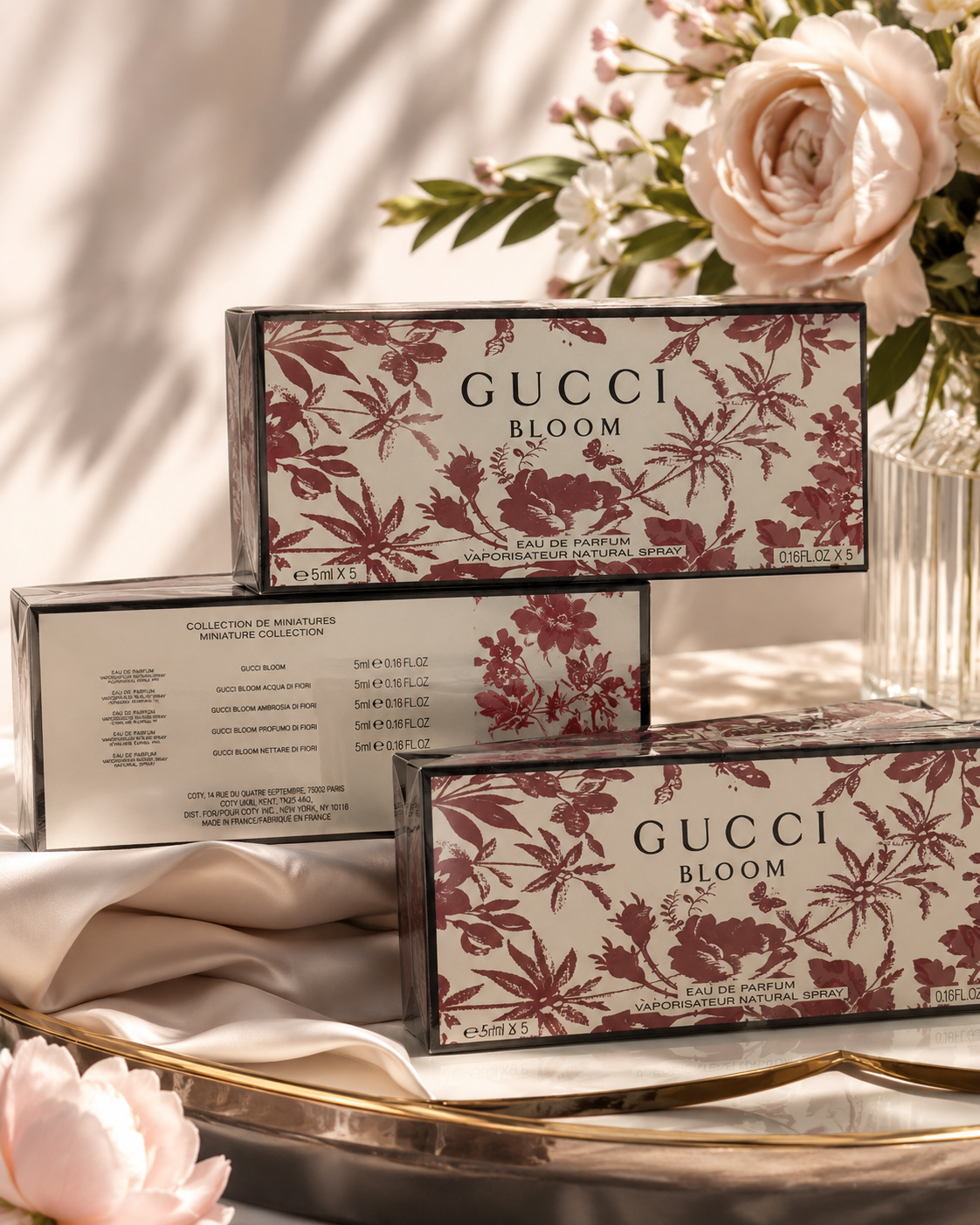 GUCCI BLOOM 5 PIECE PERFUME SET