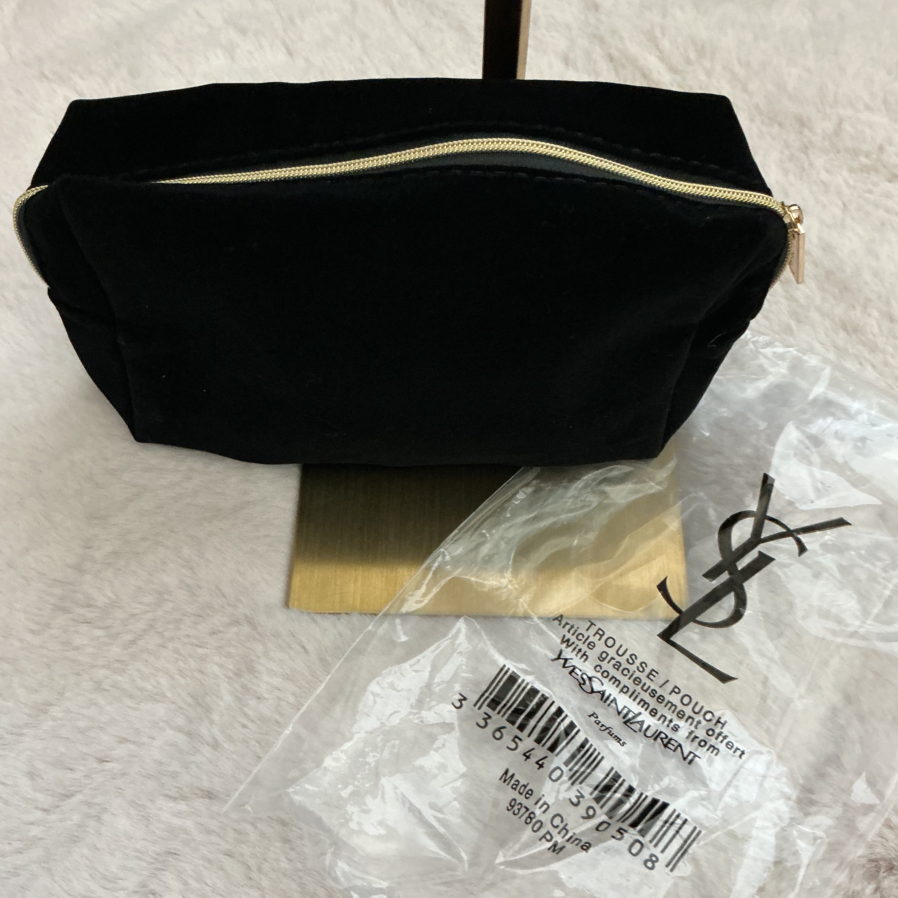YSL Mini Make Up Zipper Pouch GWP ITEM