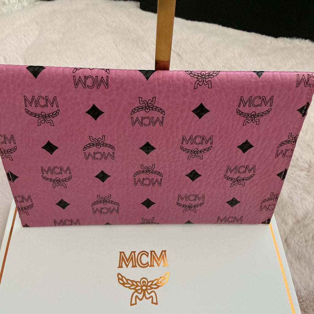 MCM Envelope Monogram Pouch GWP Item with Gift Box