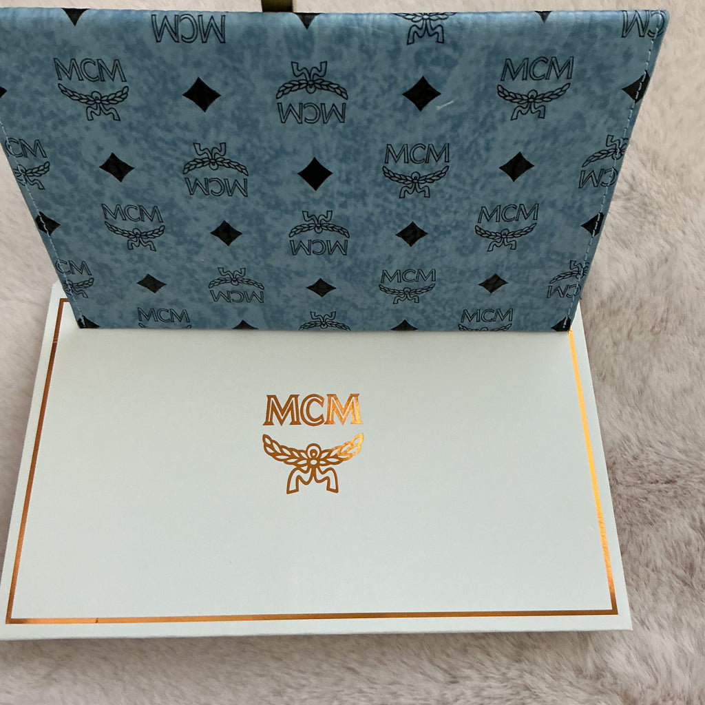 MCM Envelope Monogram Pouch GWP Item with Gift Box