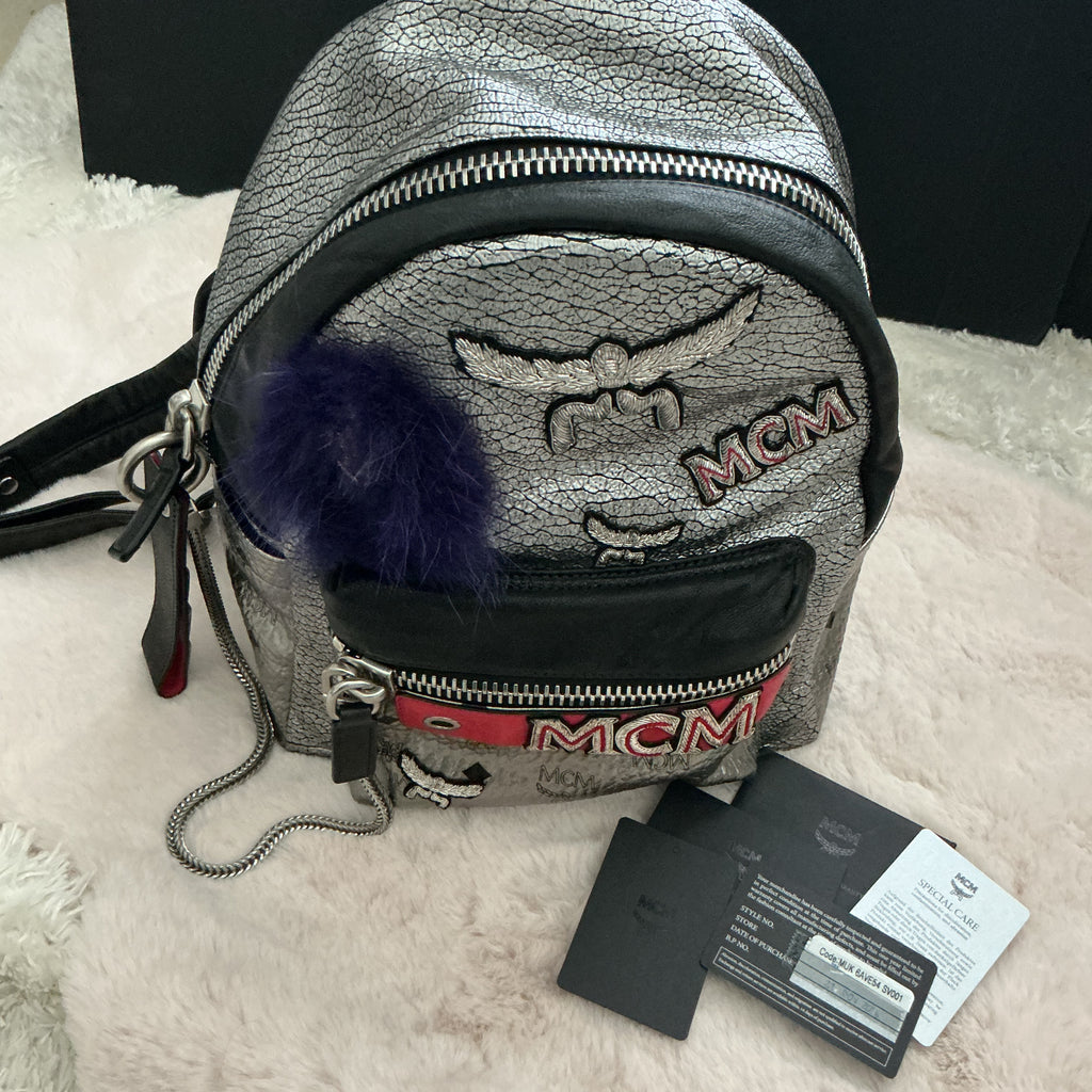 MCM MM Metallic BACKPACK LIMITED EDITION SERIES