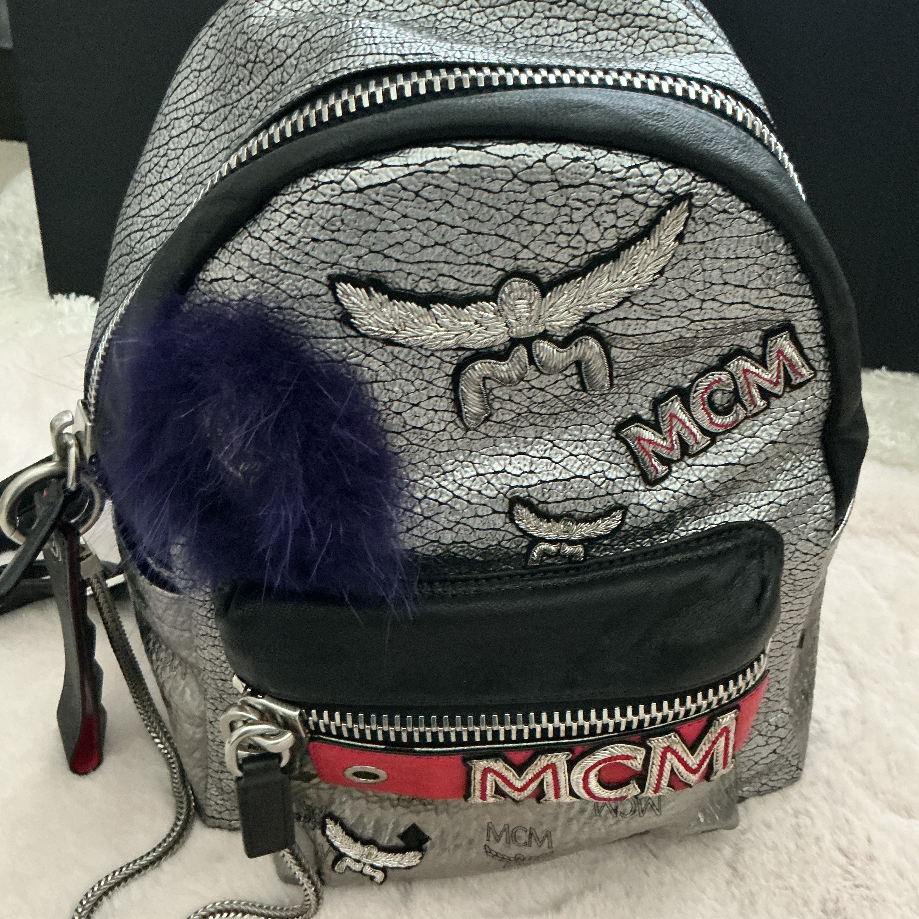 MCM MM Metallic BACKPACK LIMITED EDITION SERIES