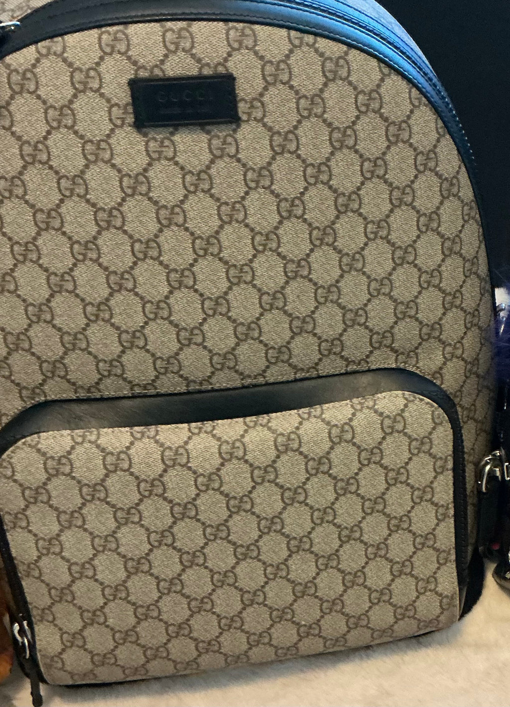 GUCCI GG MONOGRAM GM BACKPACK