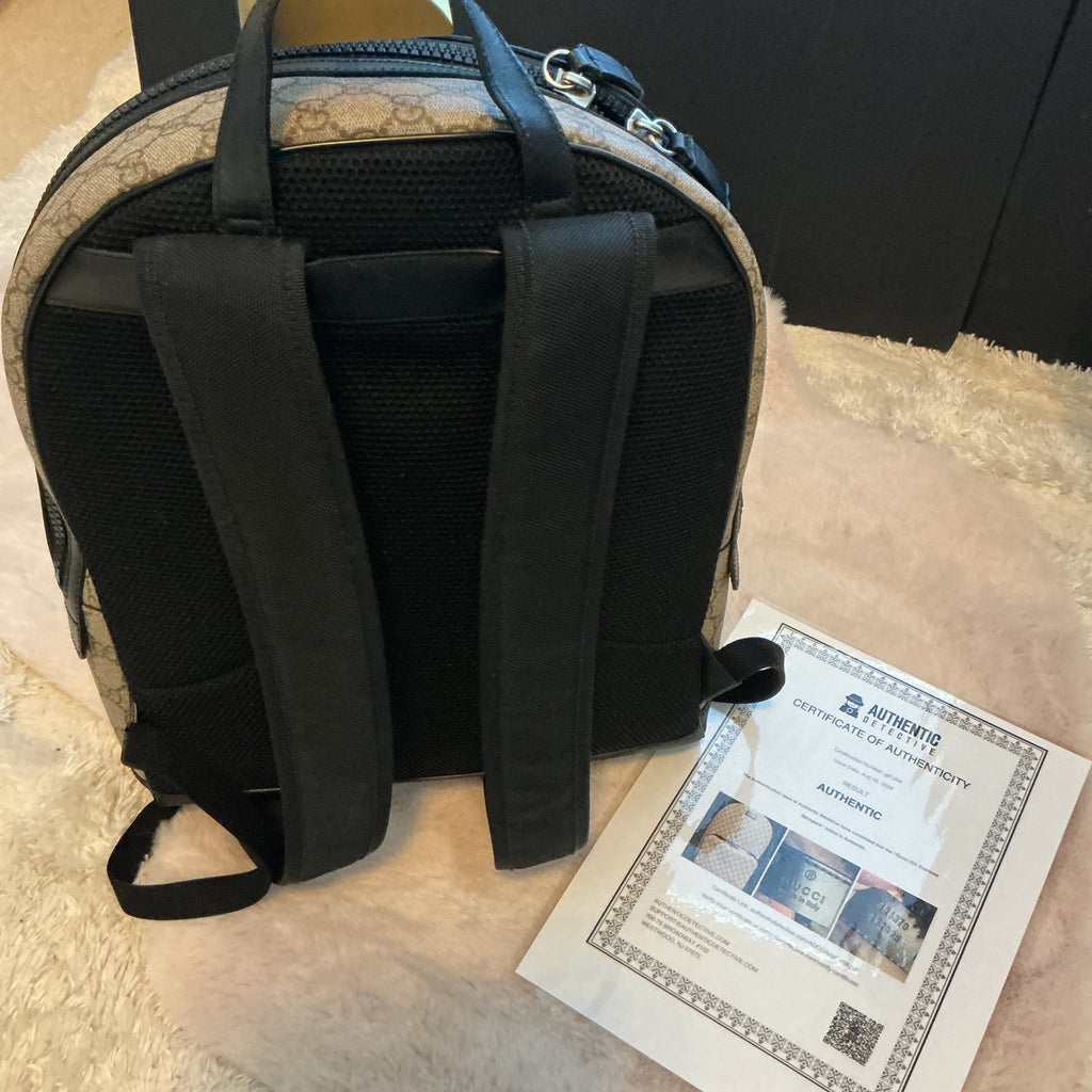 GUCCI GG MONOGRAM GM BACKPACK