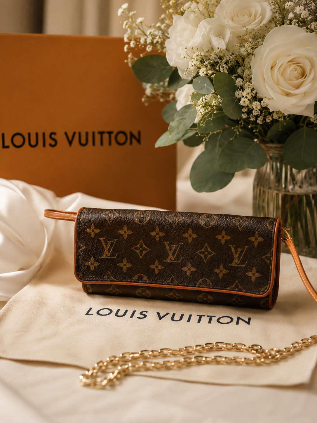 Louis Vuitton Monogram Long Clutch Crossbody
