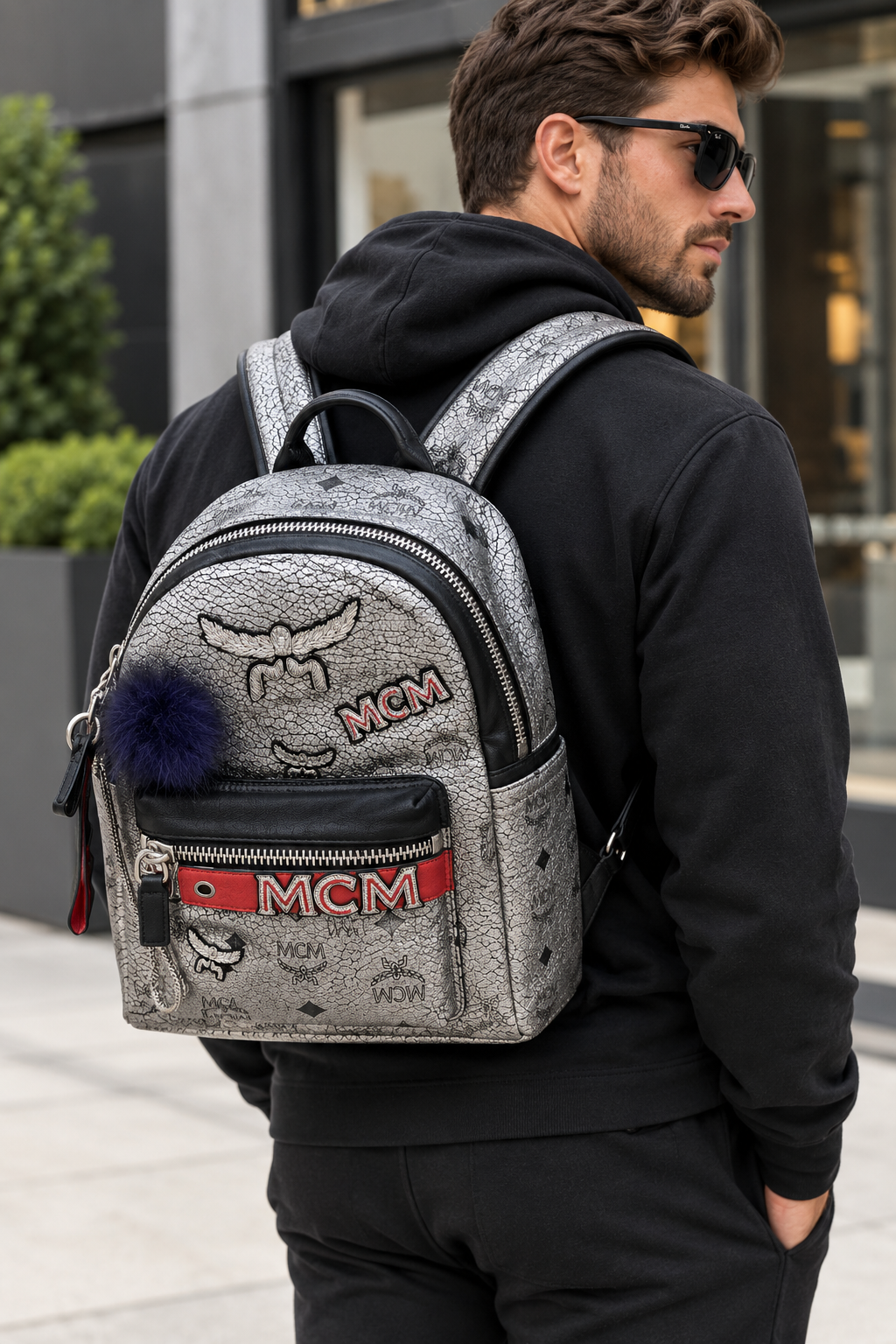 MCM MM Metallic BACKPACK LIMITED EDITION SERIES