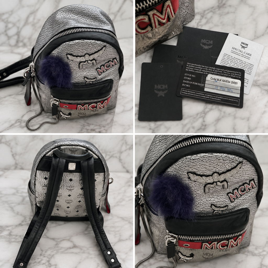 MCM MM Metallic BACKPACK LIMITED EDITION SERIES