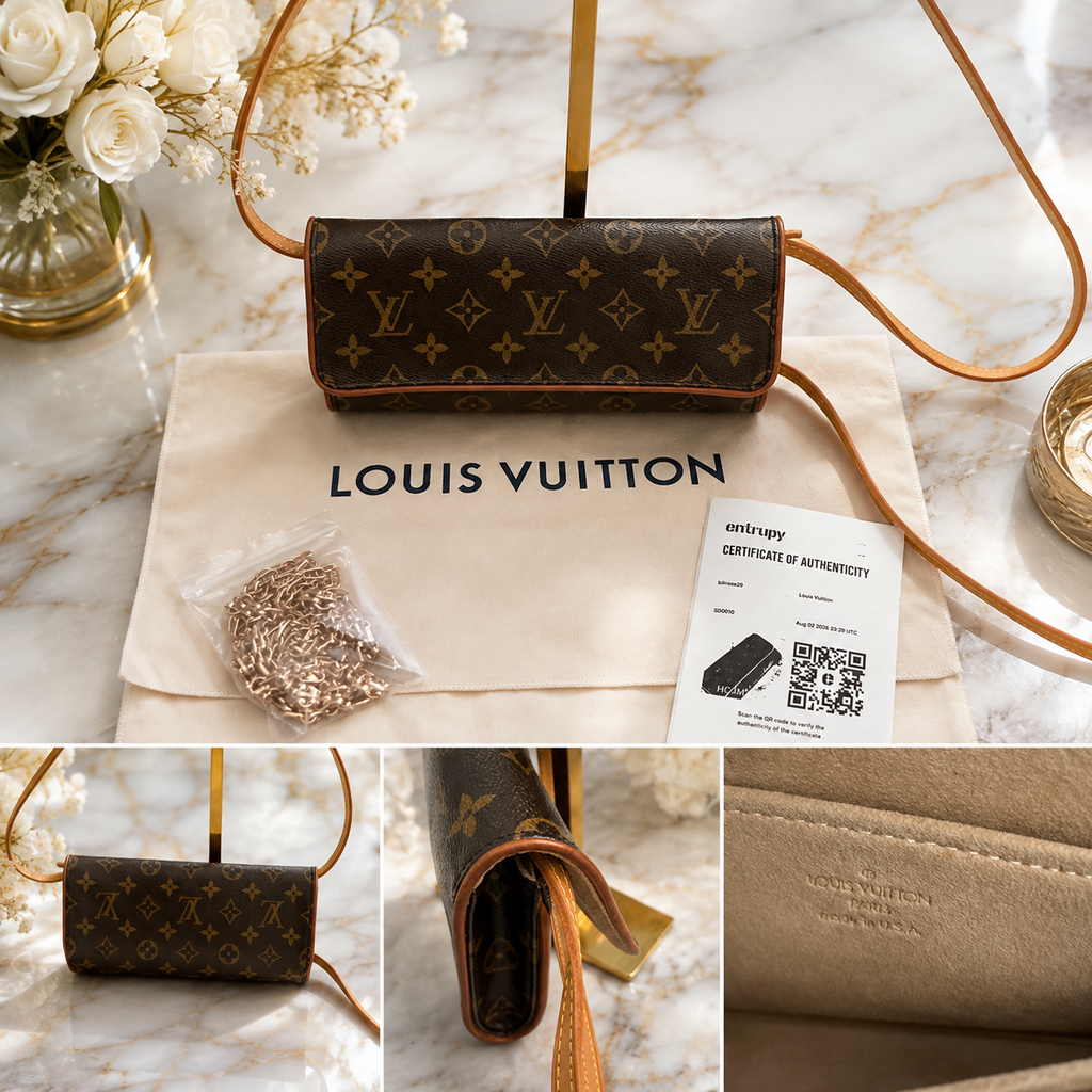 Louis Vuitton Monogram Long Clutch Crossbody