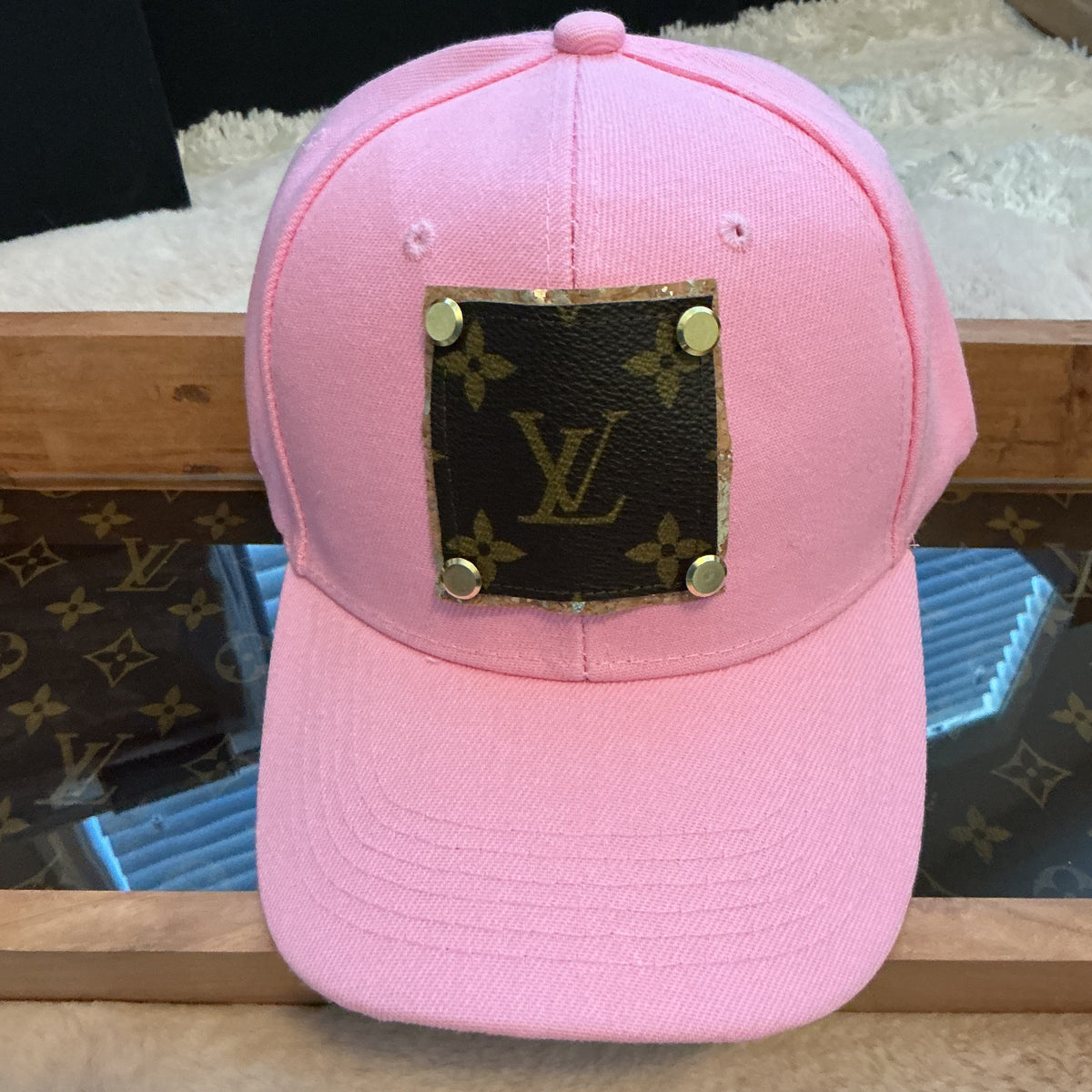 Luxury Authentic Canvas Caps Upcycled