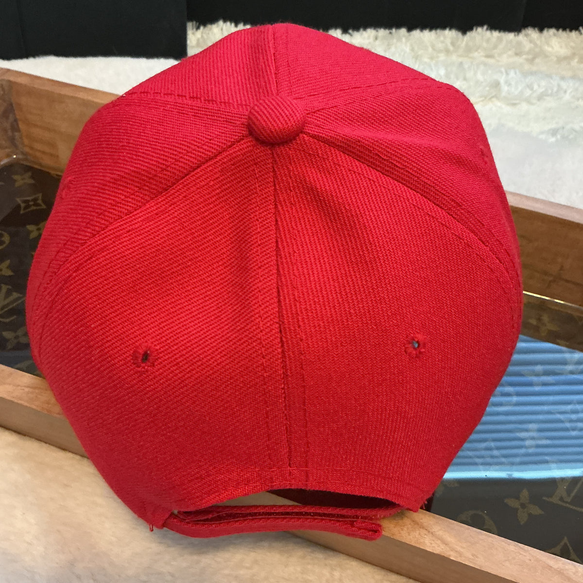 Luxury Authentic Canvas Caps Upcycled