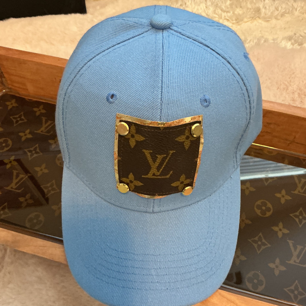 Luxury Authentic Canvas Caps Upcycled