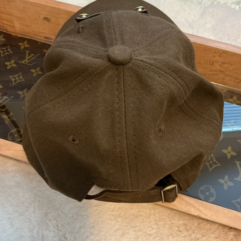 Luxury Authentic Canvas Caps Upcycled