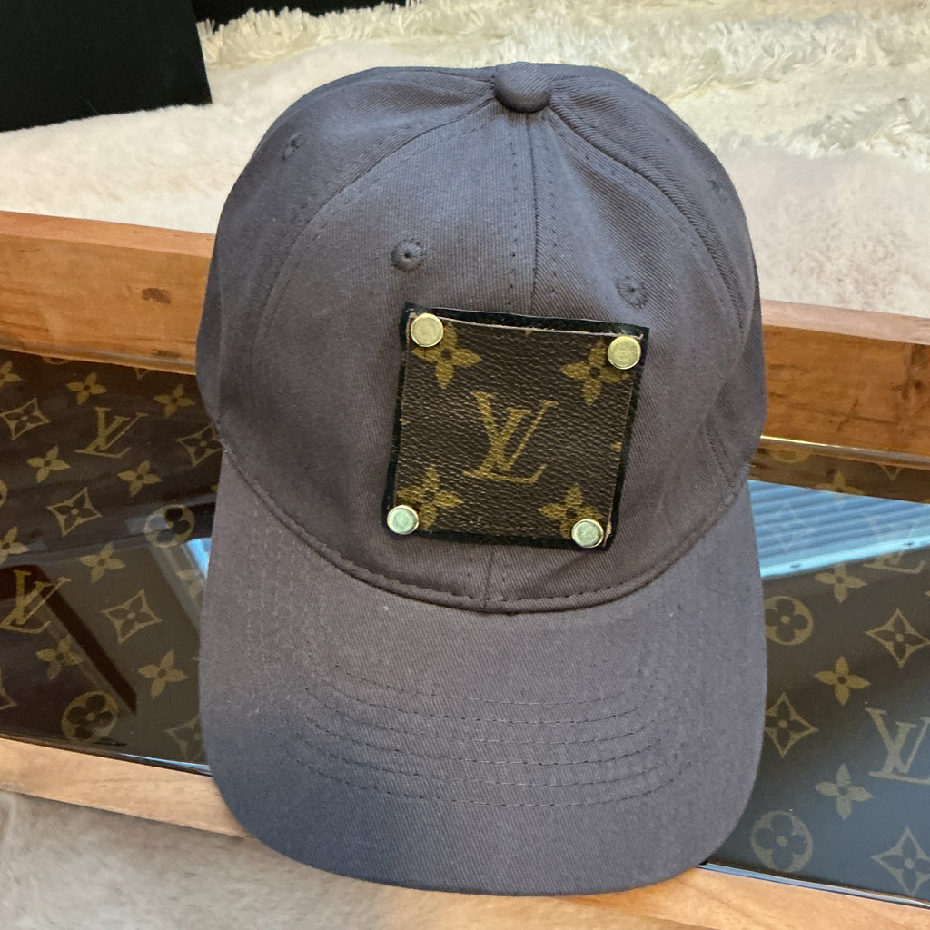 Luxury Authentic Canvas Caps Upcycled