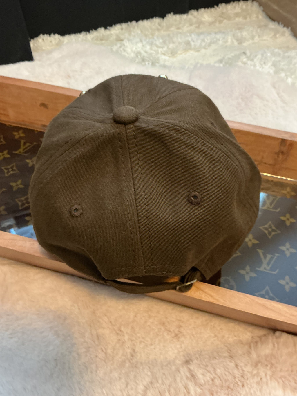 Luxury Authentic Canvas Caps Upcycled