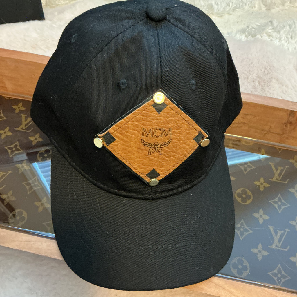 Luxury Authentic Canvas Caps Upcycled