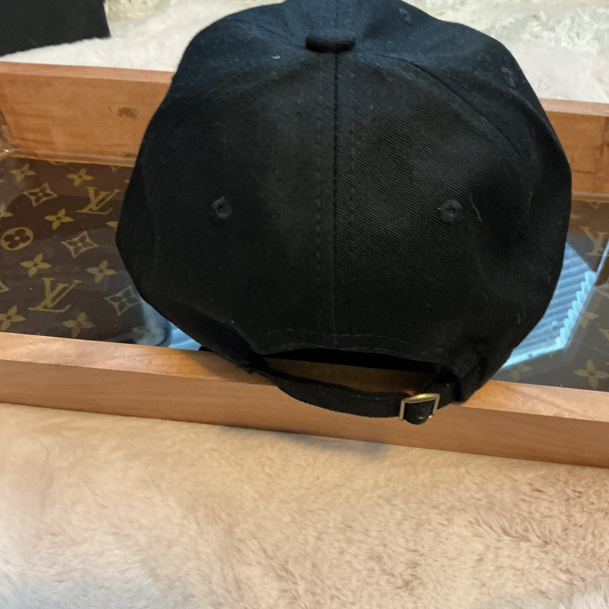 Luxury Authentic Canvas Caps Upcycled