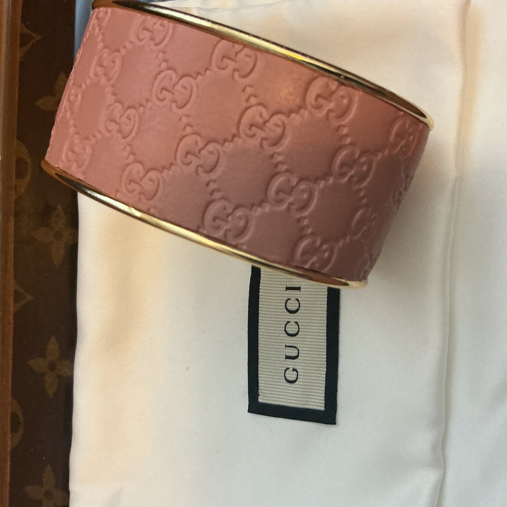 Luxury Authentic Canvas Cuff Bracelets Upcycled