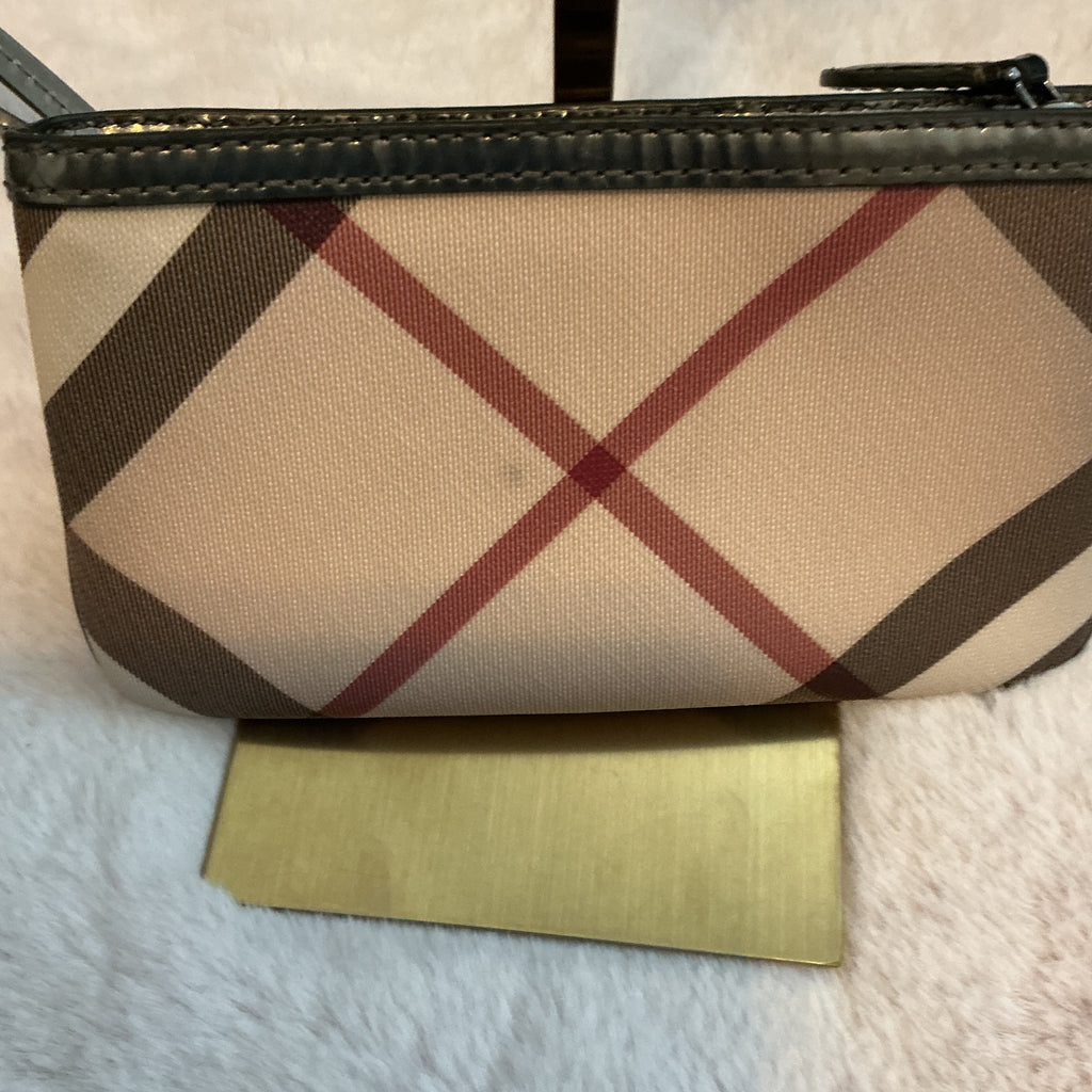 Burberry Nova Check MM Tote with Wristlet