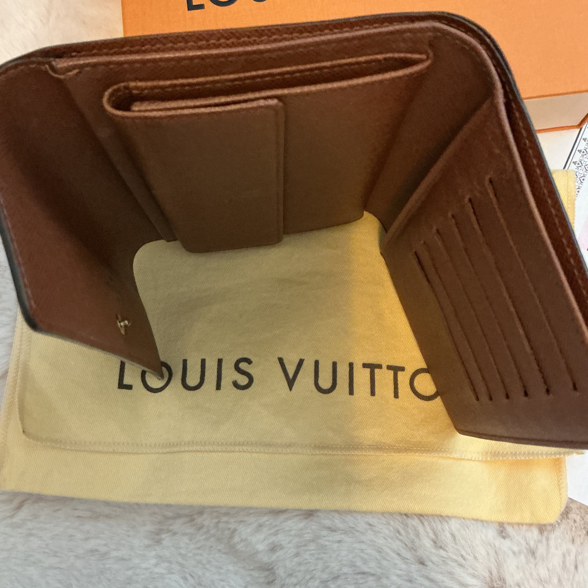 Louis Vuitton International Wallet with Chain