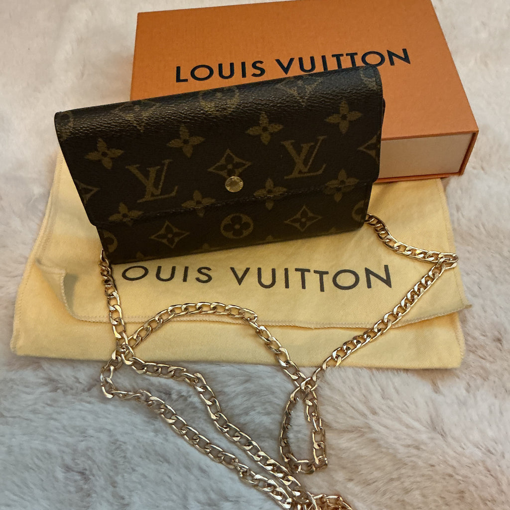 Louis Vuitton International Wallet with Chain