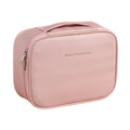 Large Capacity Cosmetic Bag Makeup Case with Top Handle Adjustable Divider Travel Makeup Organizer for Toiletries And Skincare
