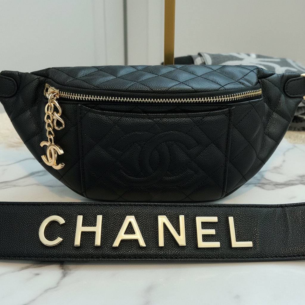 Chanel Bumbag - CC Close-up