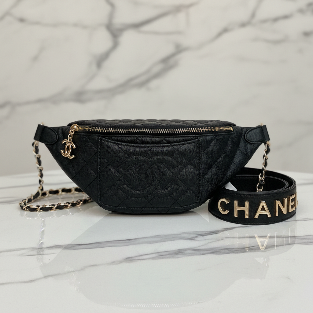 Chanel Bumbag - Front Close-up