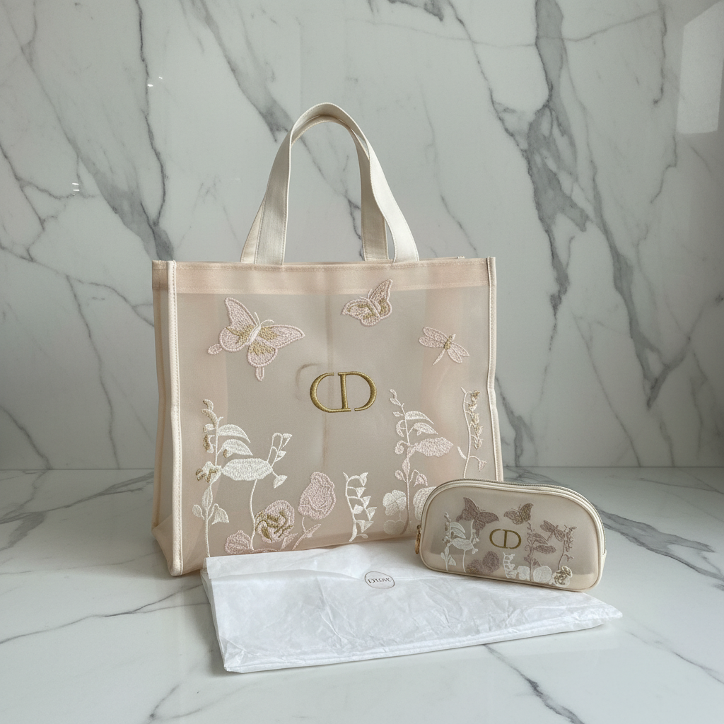Dior Butterfly Tote - Set