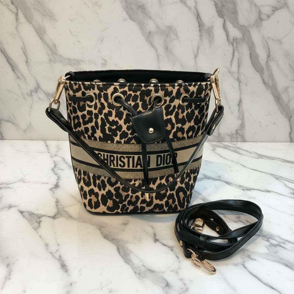 Dior Leopard Bag - Front