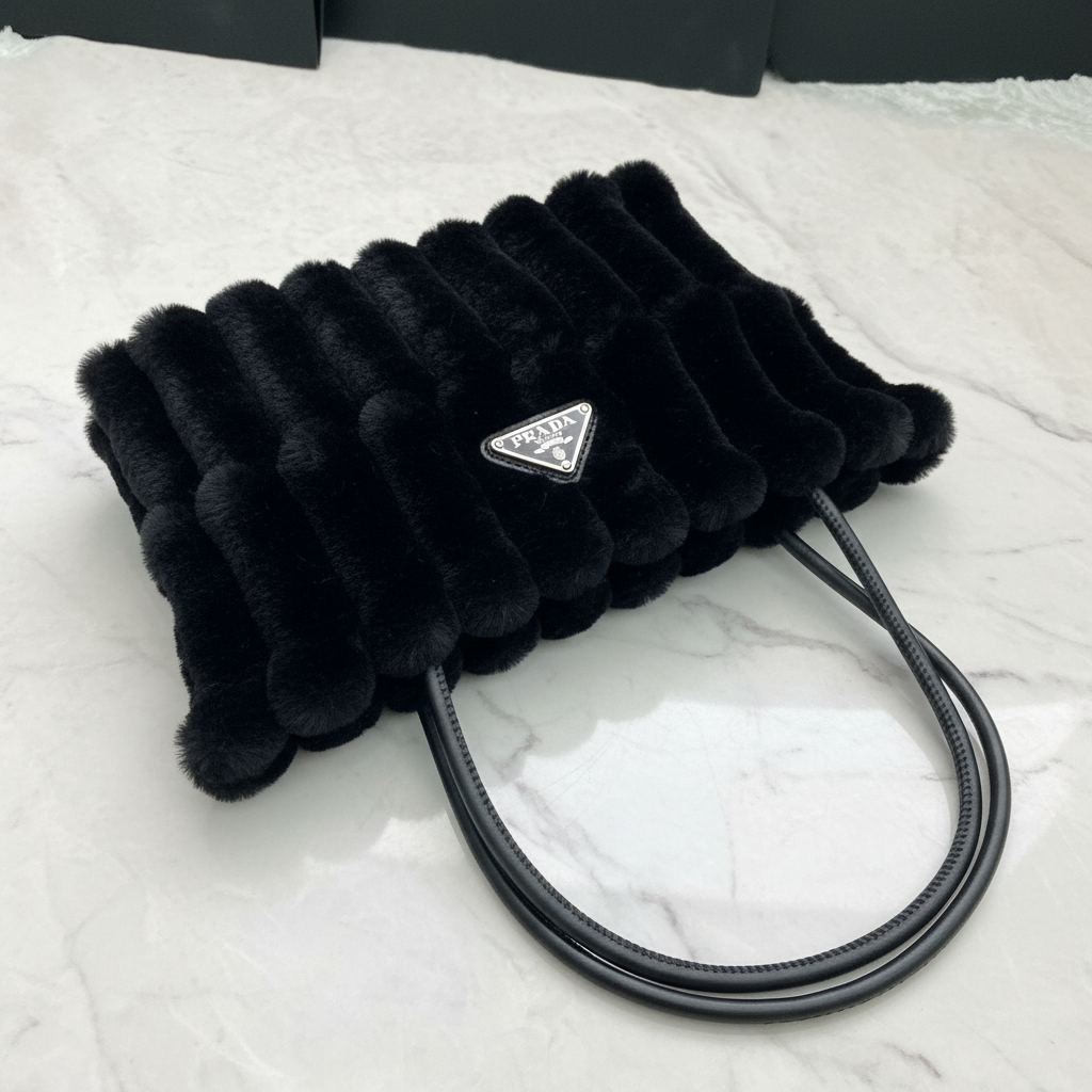 Prada Furry Bag - Detail