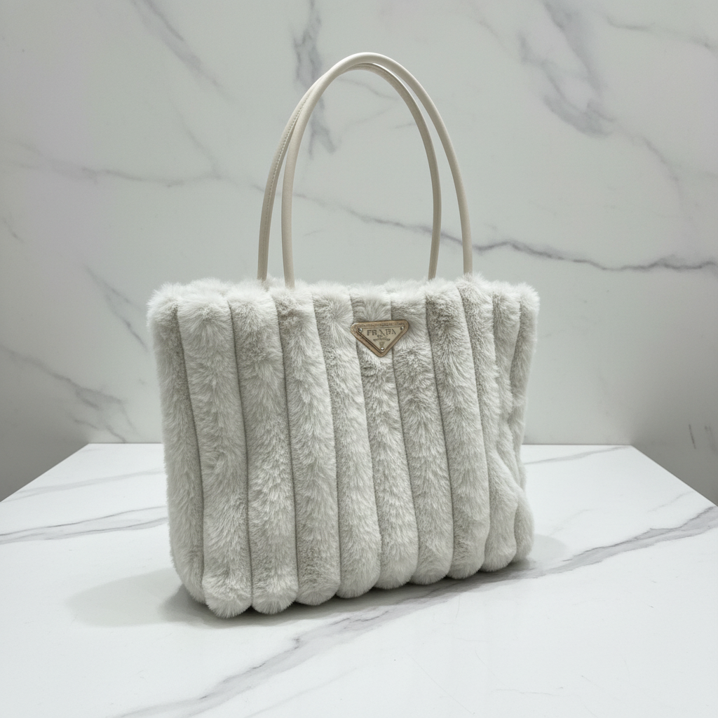 Prada Furry Bag - View 9